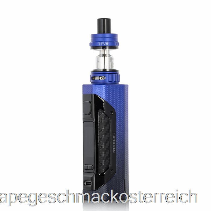 Smok Rigel Mini 80w Starter Kit Schwarz Blau Vape Geschmack